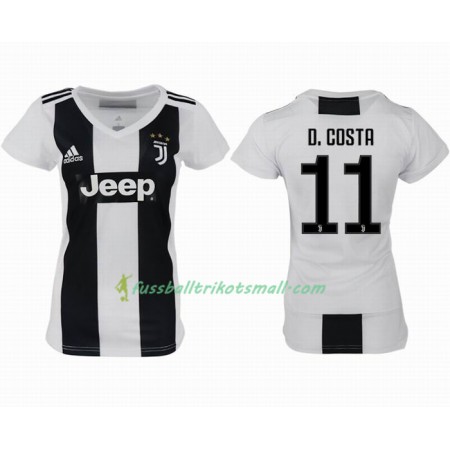 Fußballtrikots Juventus Turin D.COSTA 11 Frauens 2018-2019 Kurzarm Heimtrikotsatz kaufen